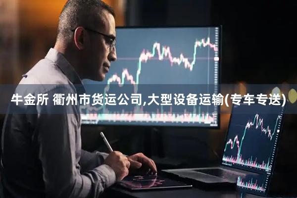 牛金所 衢州市货运公司,大型设备运输(专车专送)