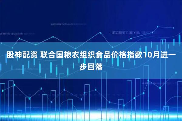 股神配资 联合国粮农组织食品价格指数10月进一步回落